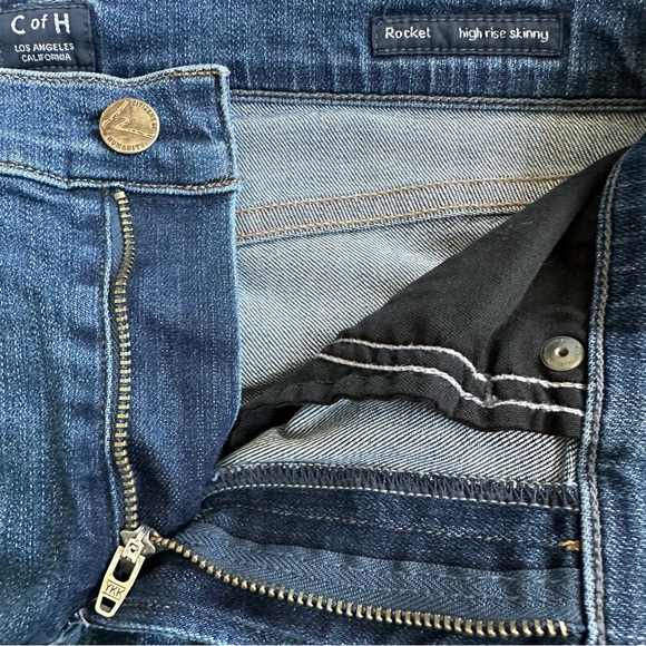 Citizens of Humanity (26) Rocket Sky High Skinny Ankle Split Hem - Picture 3 of 13